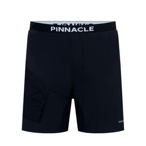 Pinnacle Mens 2 in 1 Cycling Shorts / Black